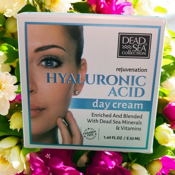 Dead Sea Collection Hyaluronic Acid Rejuvenating Day Cream 1.69 oz 12839 - Picture 3 of 6
